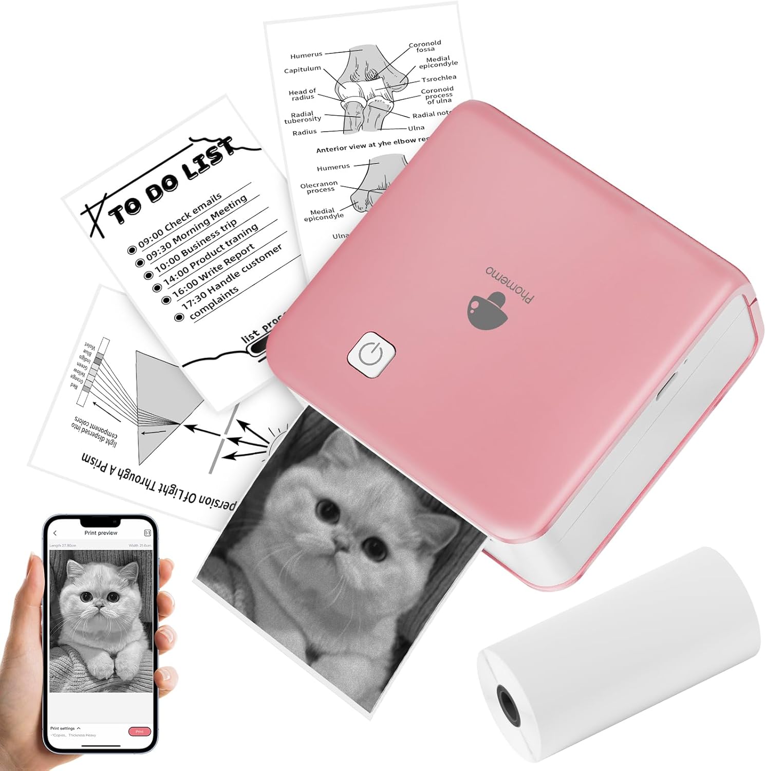 Stampante Termica Portatile Mini Bluetooth