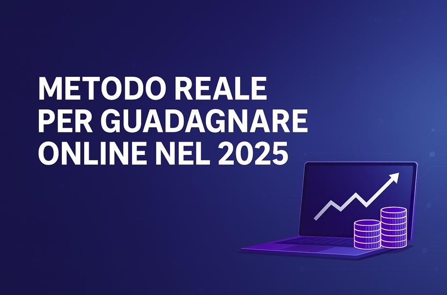 Metodo Reale per Guadagnare Online nel 2025